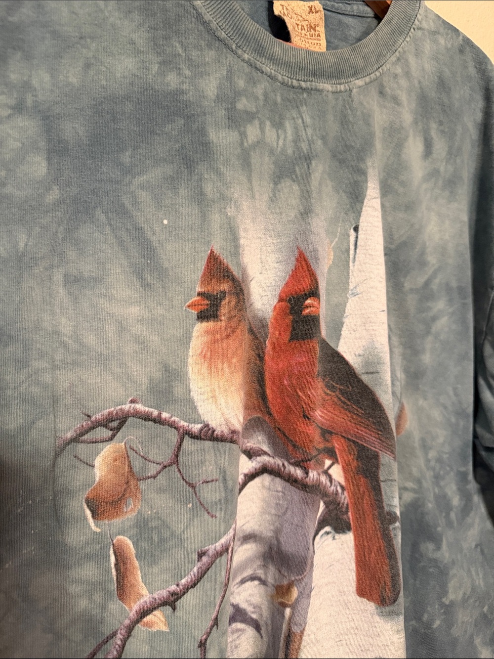 Vintage ‘The Mountain’ Cardinal Shirt Size XL - Picture 3 of 7